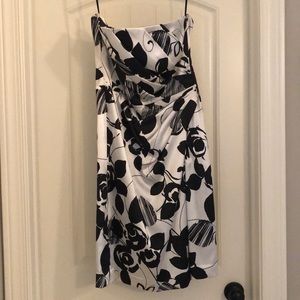 Black and White floral dress